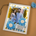 Beautiful Floral Frame For Birthday