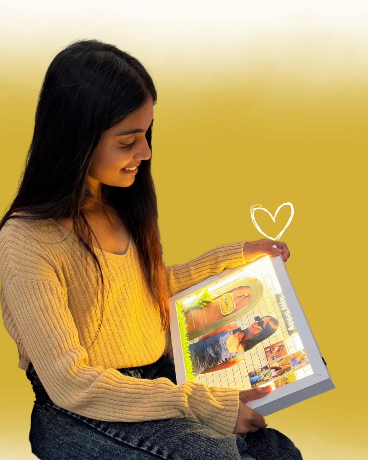 Beautiful Birthday Miniature Frame