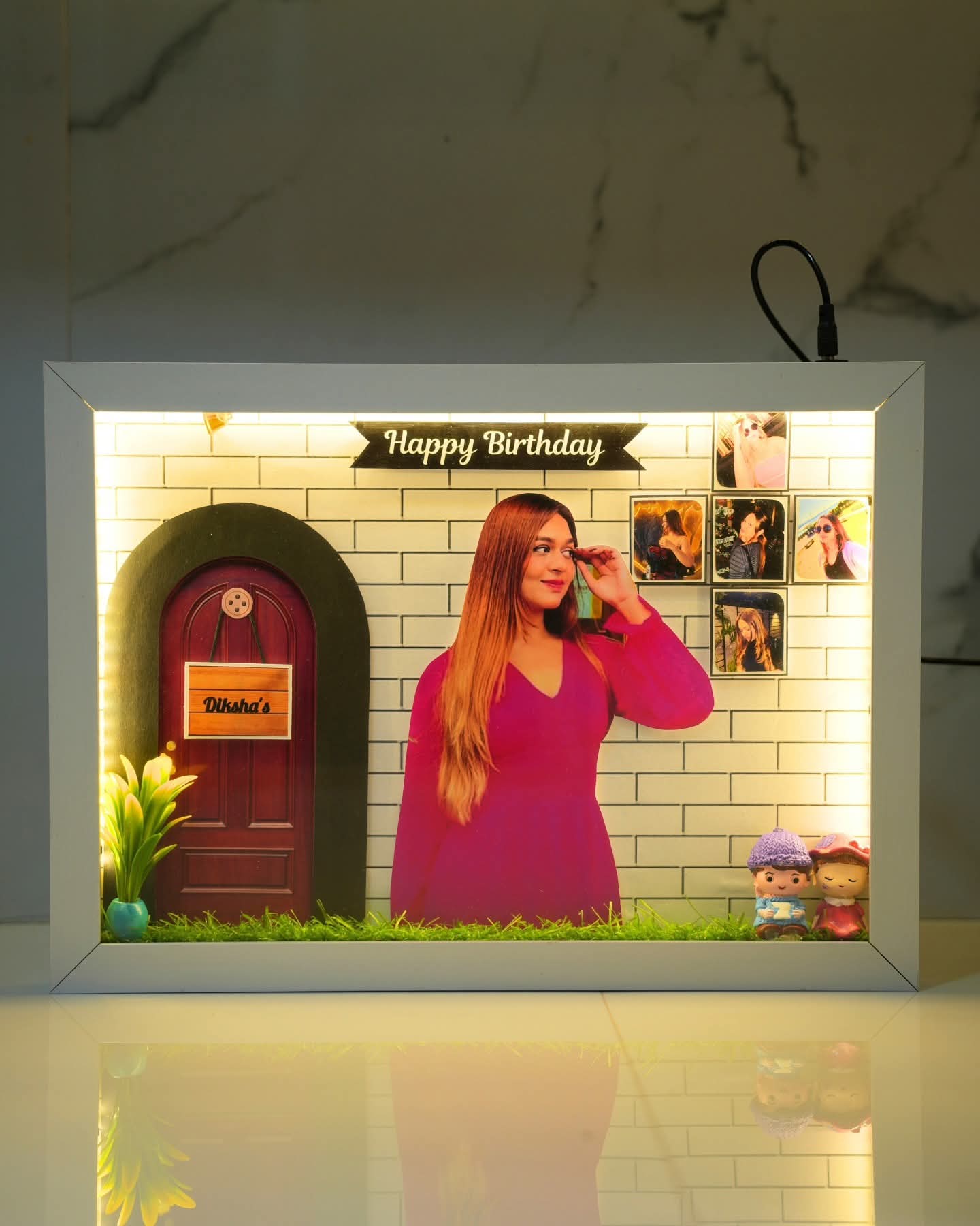 Beautiful Birthday Miniature Frame