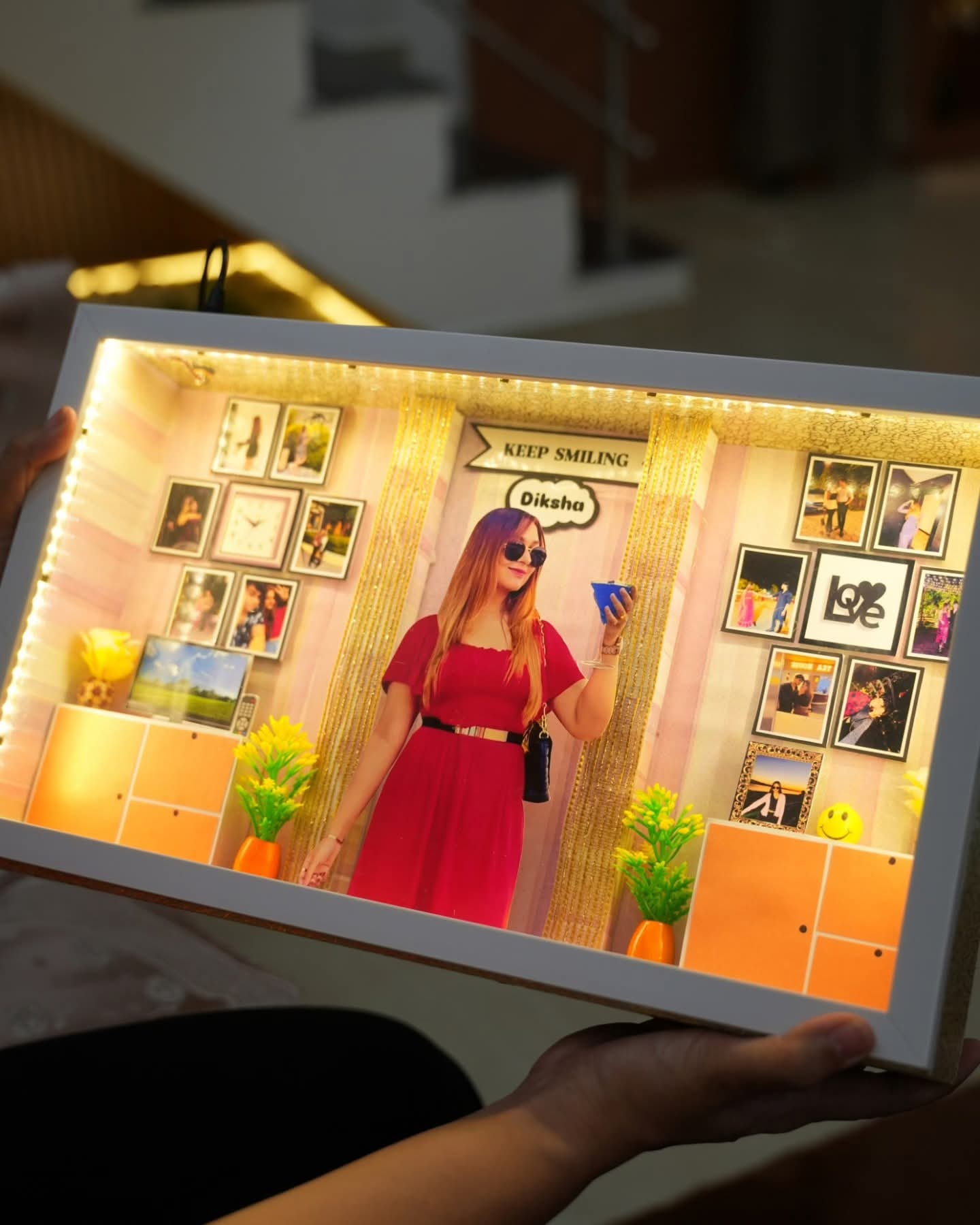 Beautiful Birthday Miniature Frame