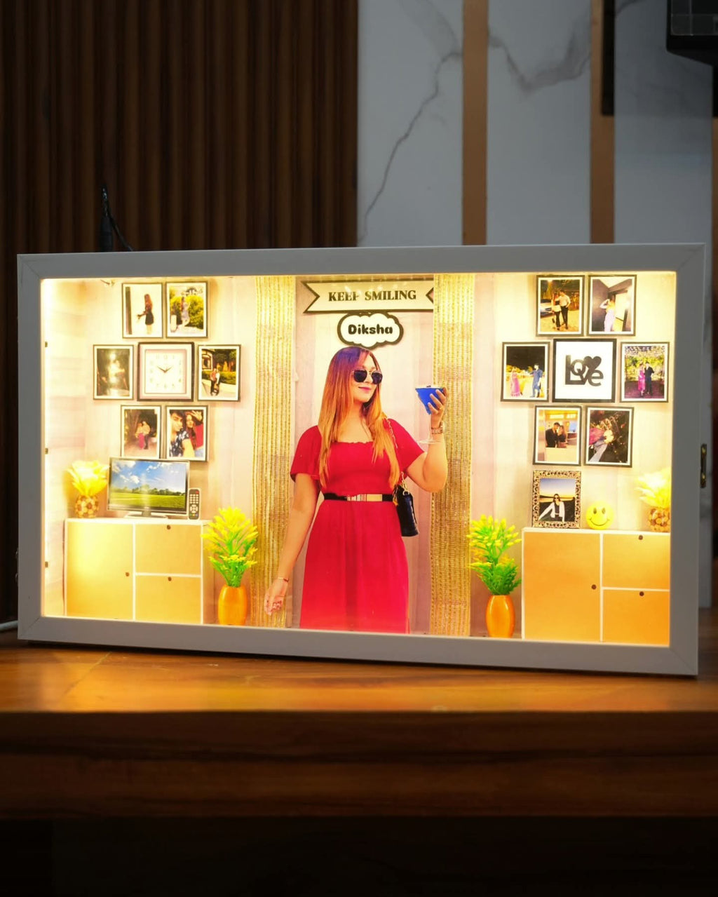 Beautiful Birthday Miniature Frame