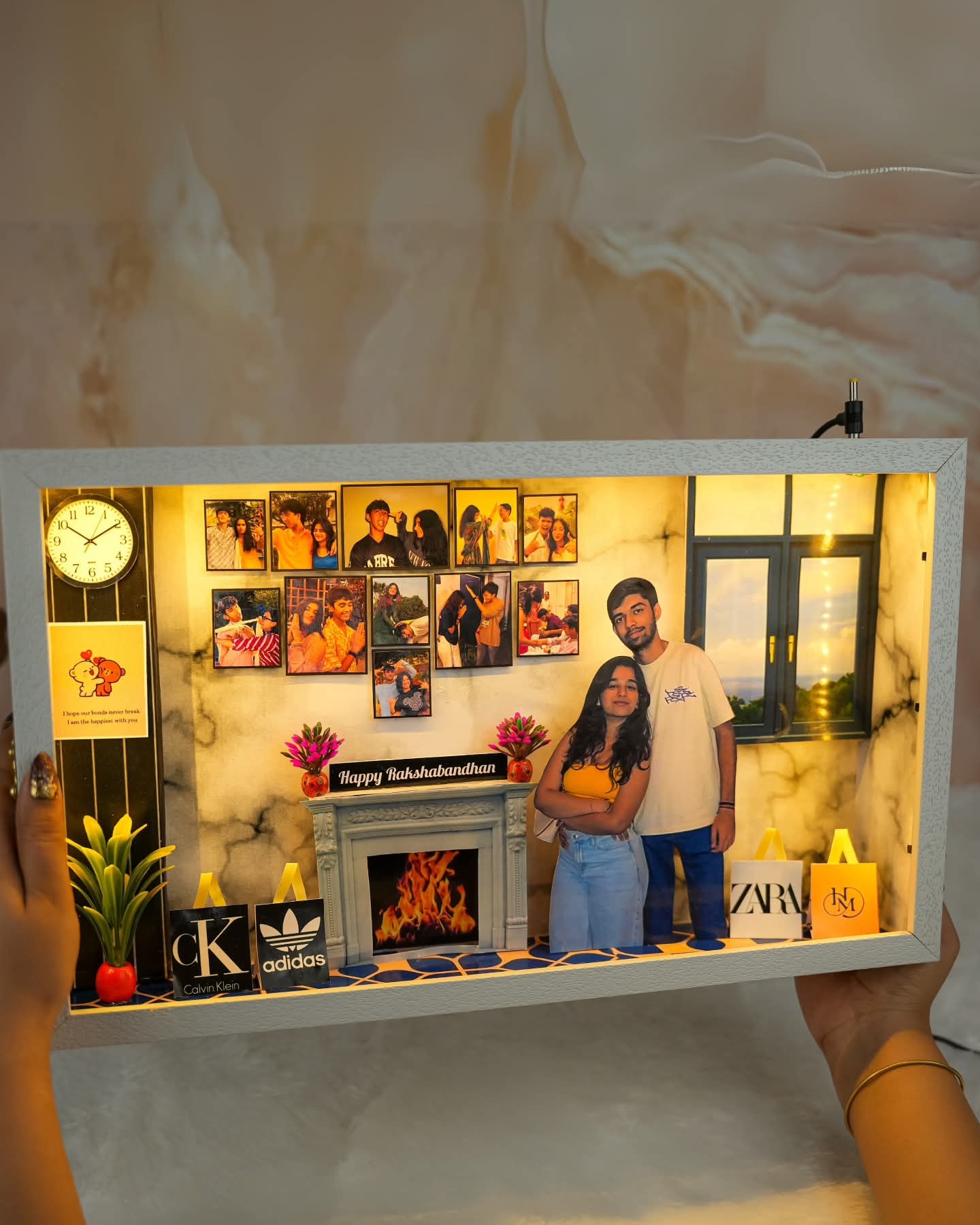 Beautiful Birthday Miniature Frame