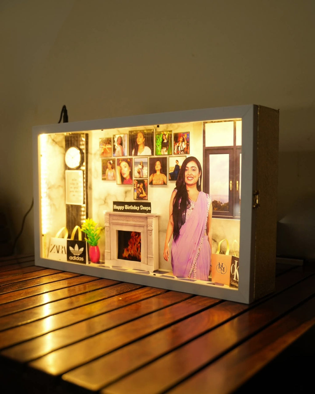 Beautiful Birthday Miniature Frame