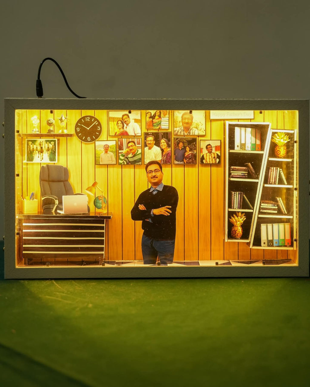 The Perfect  Gift" 3D Miniature Frame