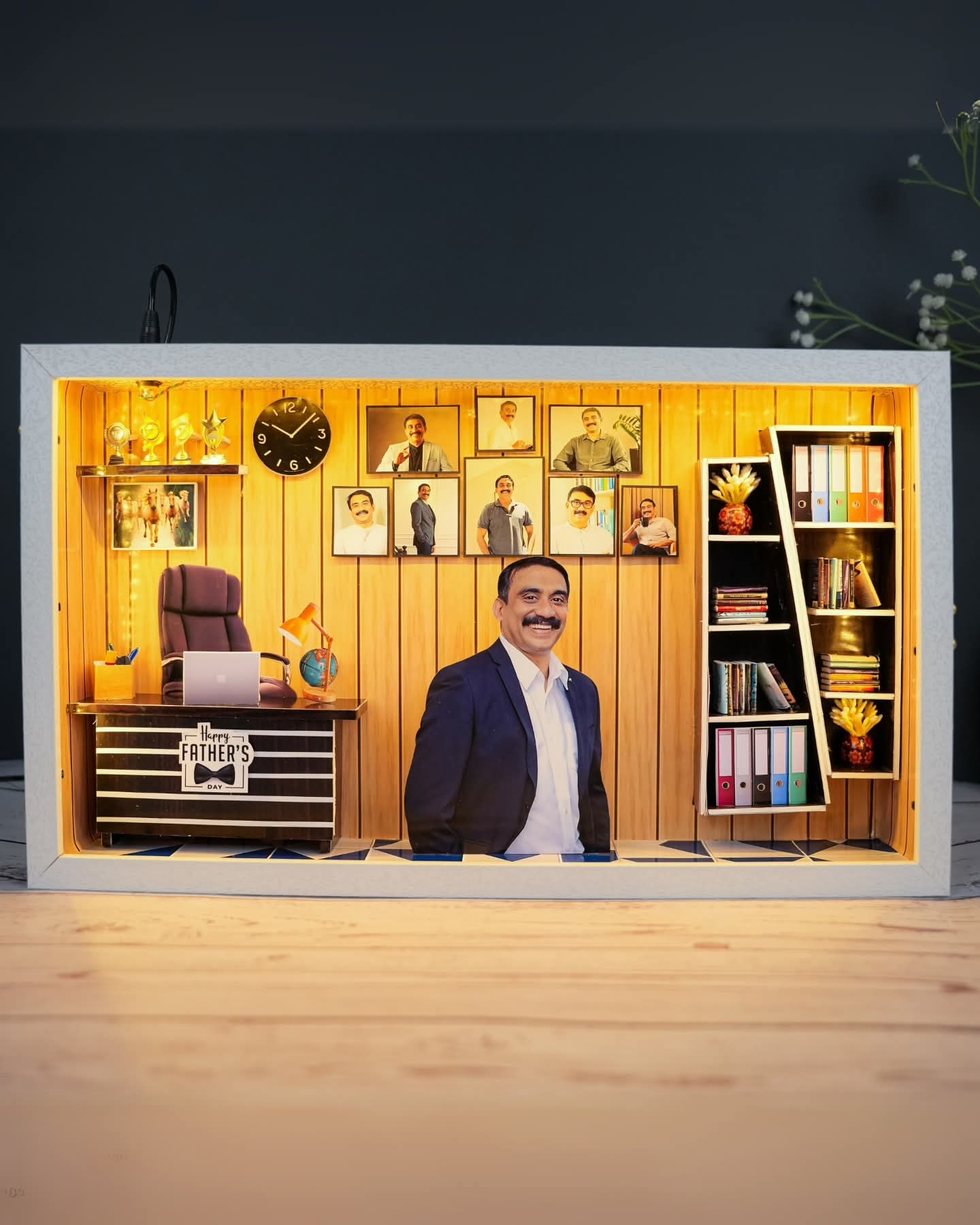 The Perfect  Gift" 3D Miniature Frame