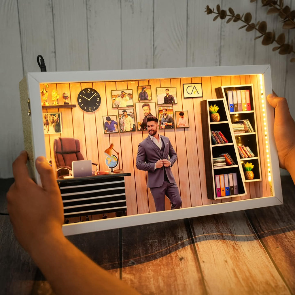 The Perfect  Gift" 3D Miniature Frame